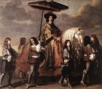 Le Brun, Charles - Chancellor Seguier at the Entry of Louis XIV into Paris